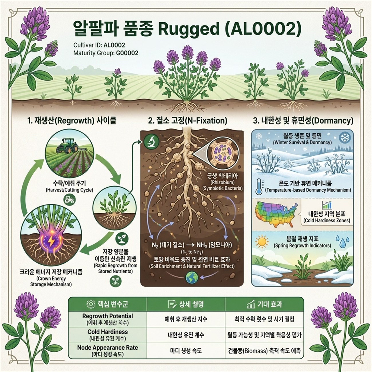 Genetic Coefficients Infographic