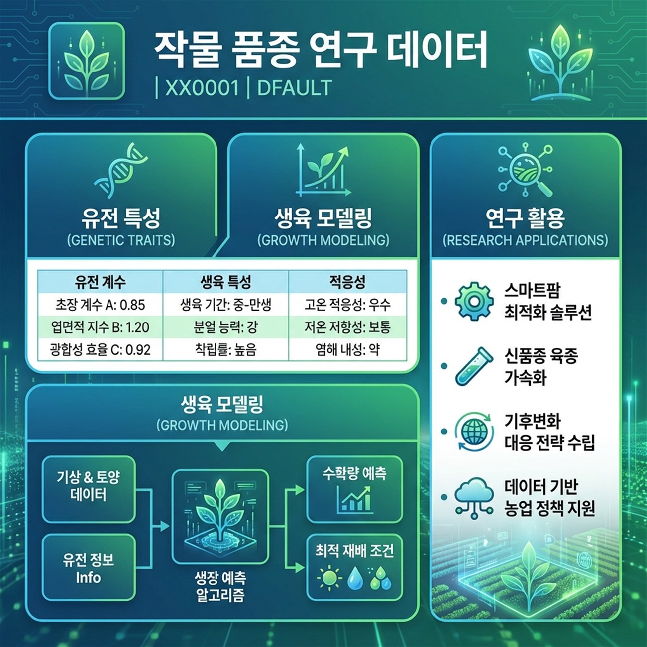 Genetic Coefficients Infographic