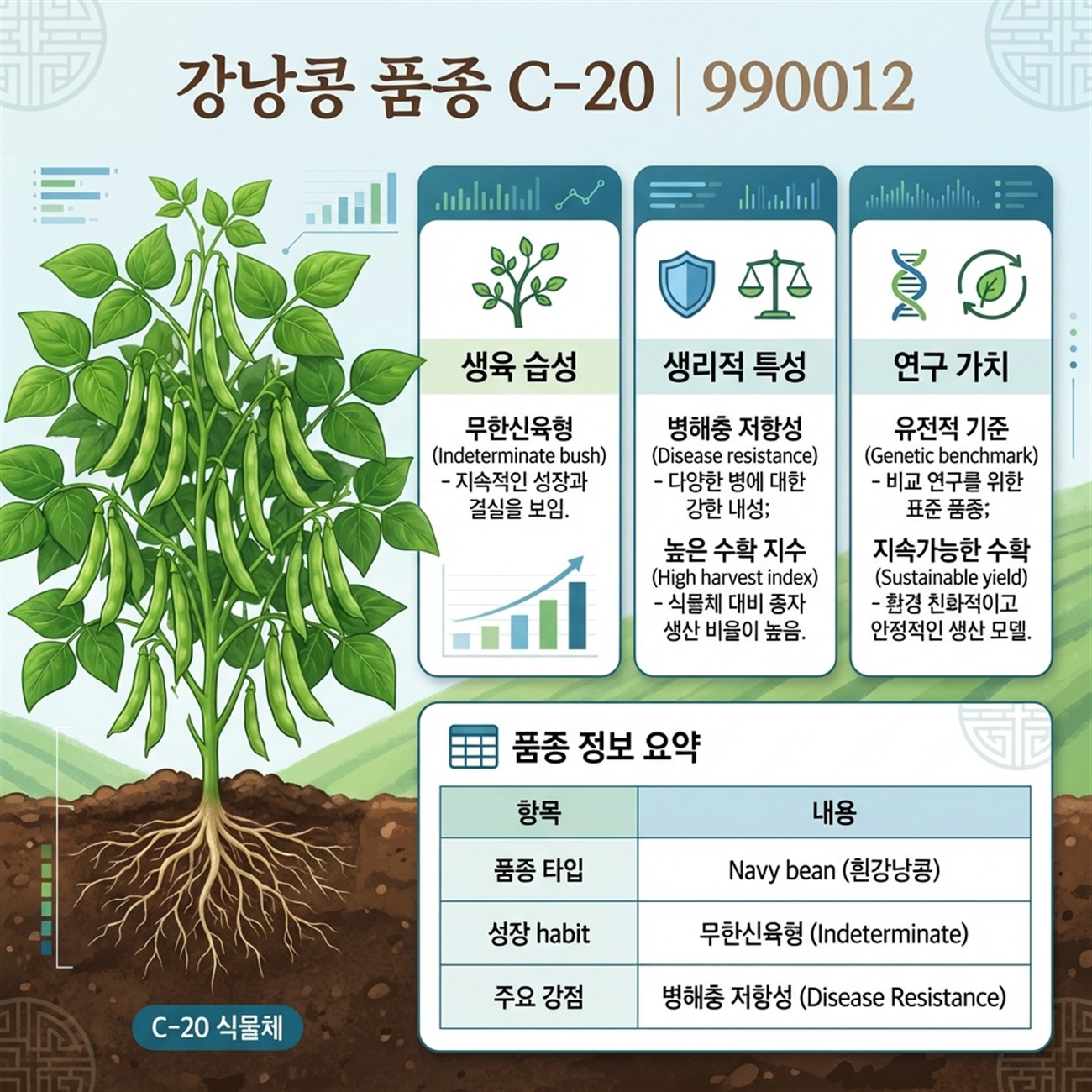 Genetic Coefficients Infographic