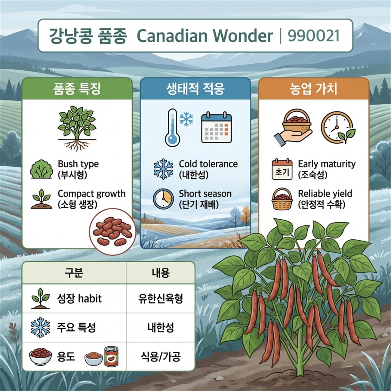 Genetic Coefficients Infographic