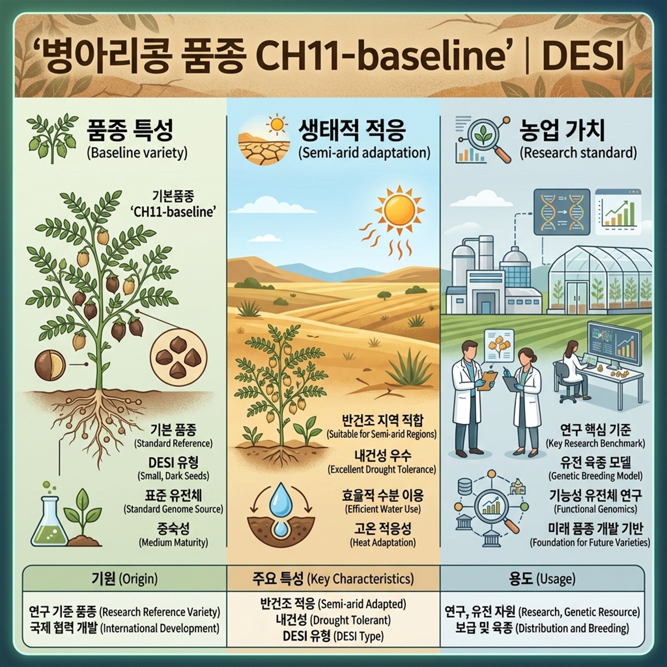 Genetic Coefficients Infographic