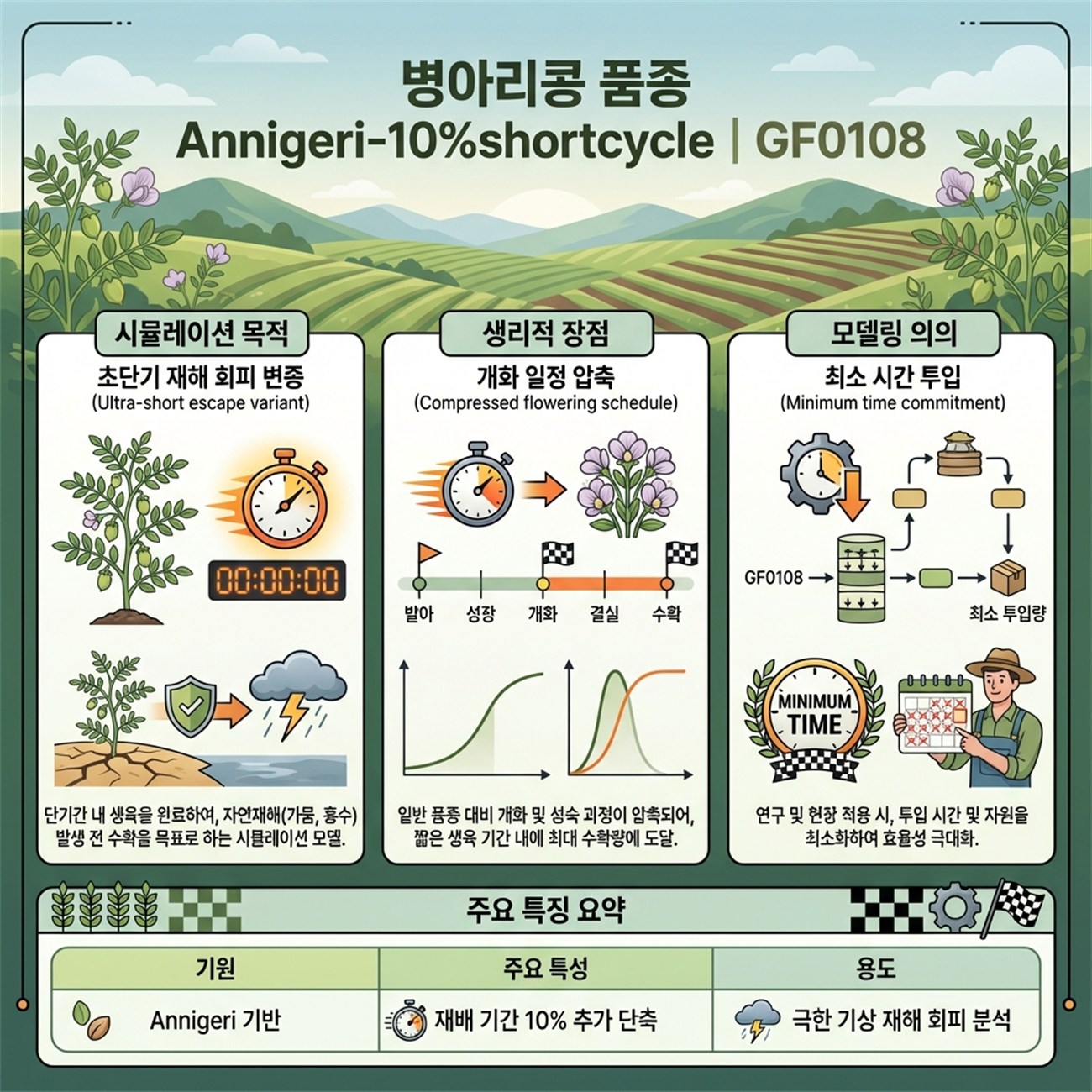Genetic Coefficients Infographic