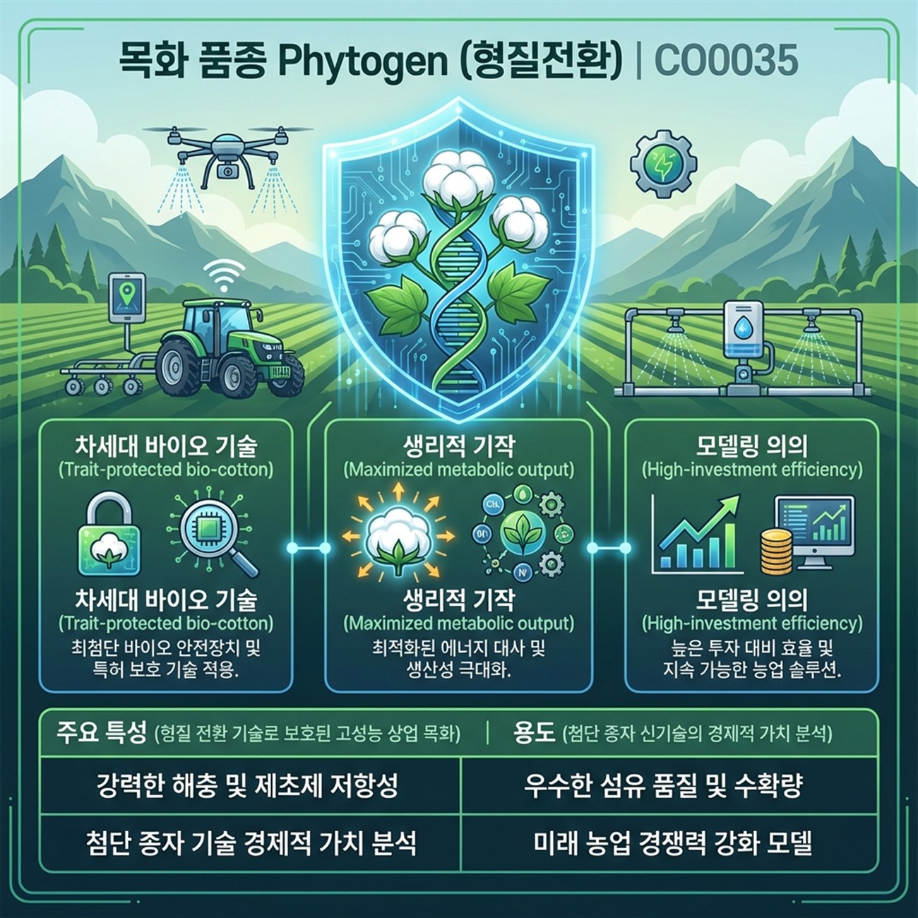 Genetic Coefficients Infographic