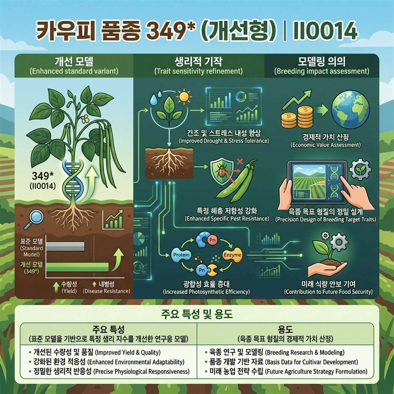 Genetic Coefficients Infographic