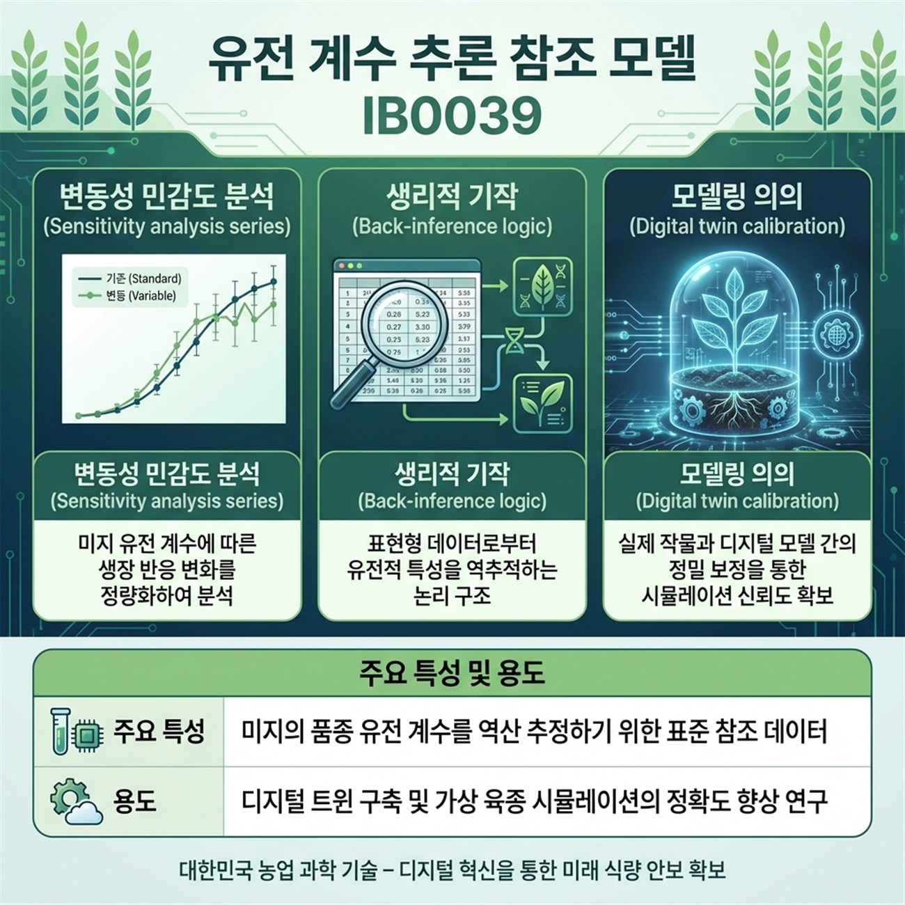 Genetic Coefficients Infographic