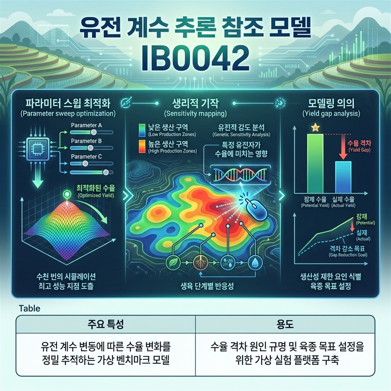 Genetic Coefficients Infographic