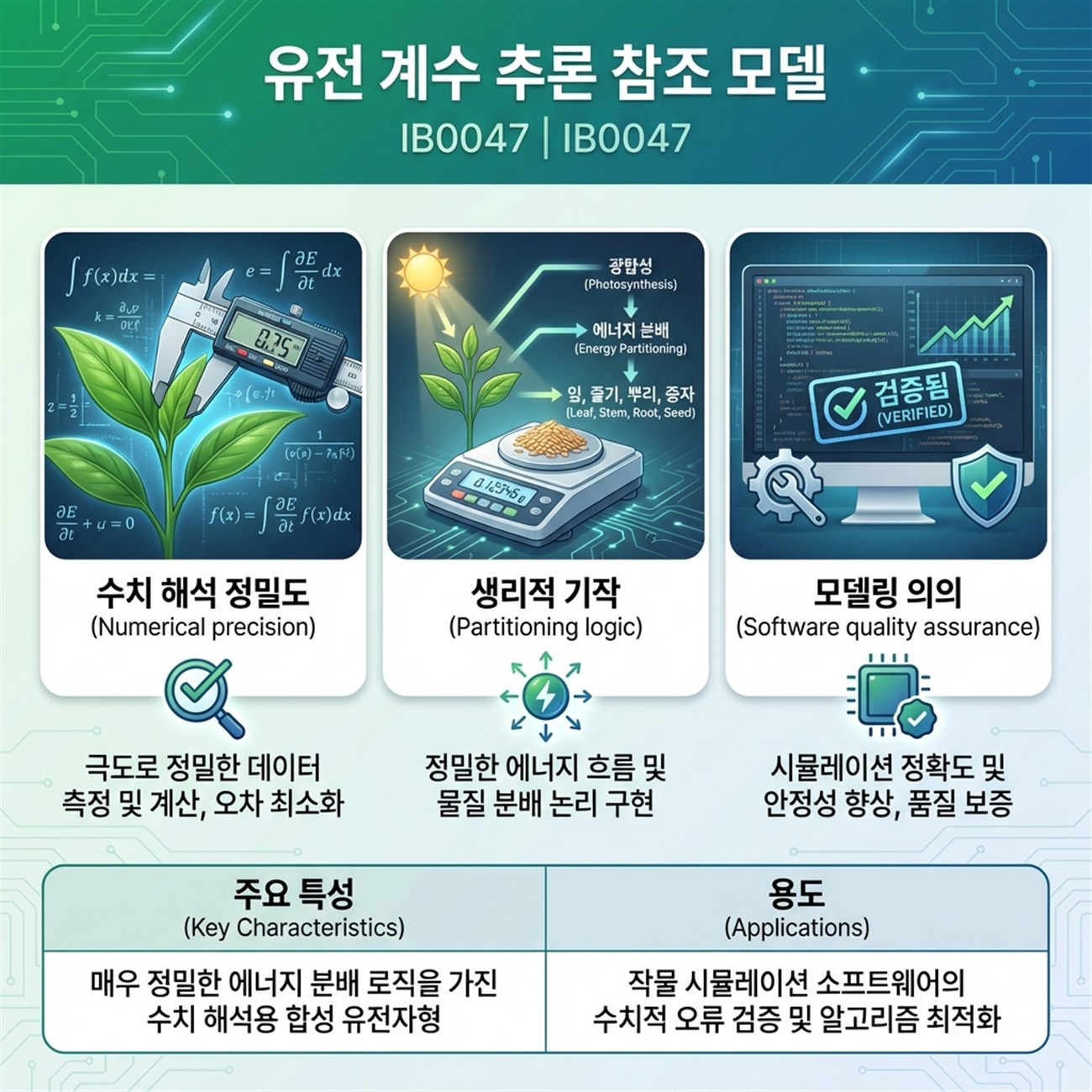 Genetic Coefficients Infographic
