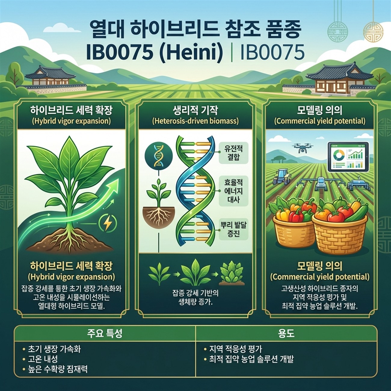 Genetic Coefficients Infographic