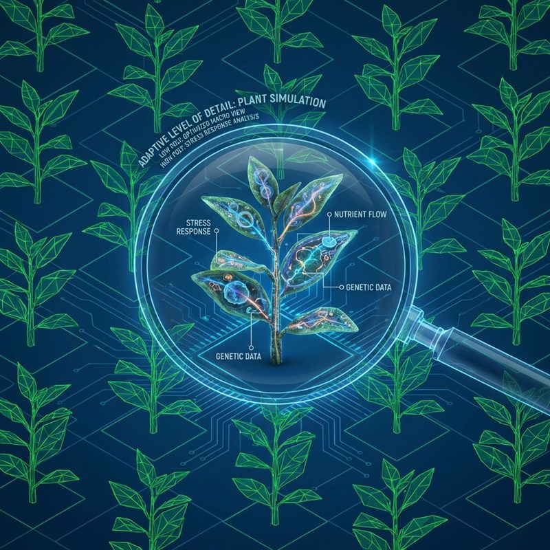 Adaptive Level of Detail Infographic