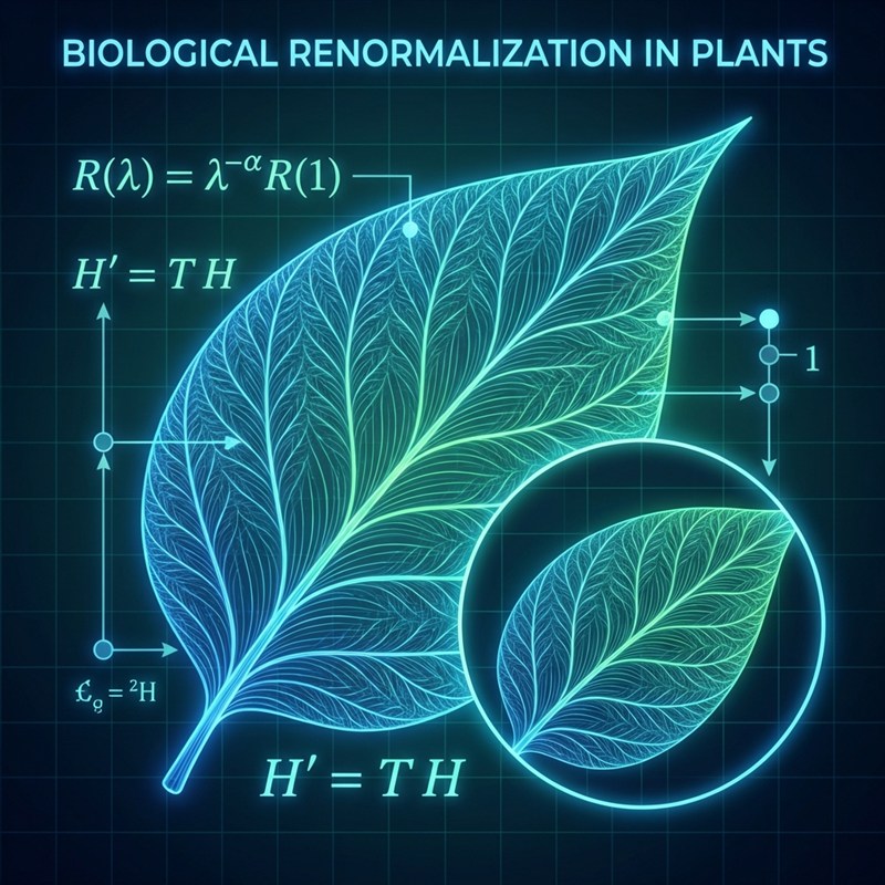 Biological Renormalization Infographic
